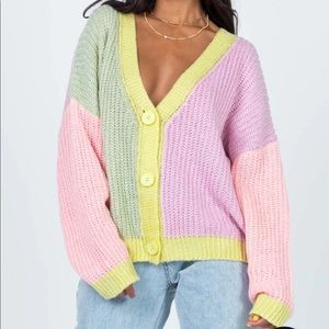 Princess Polly Naomi Cardigan Multi